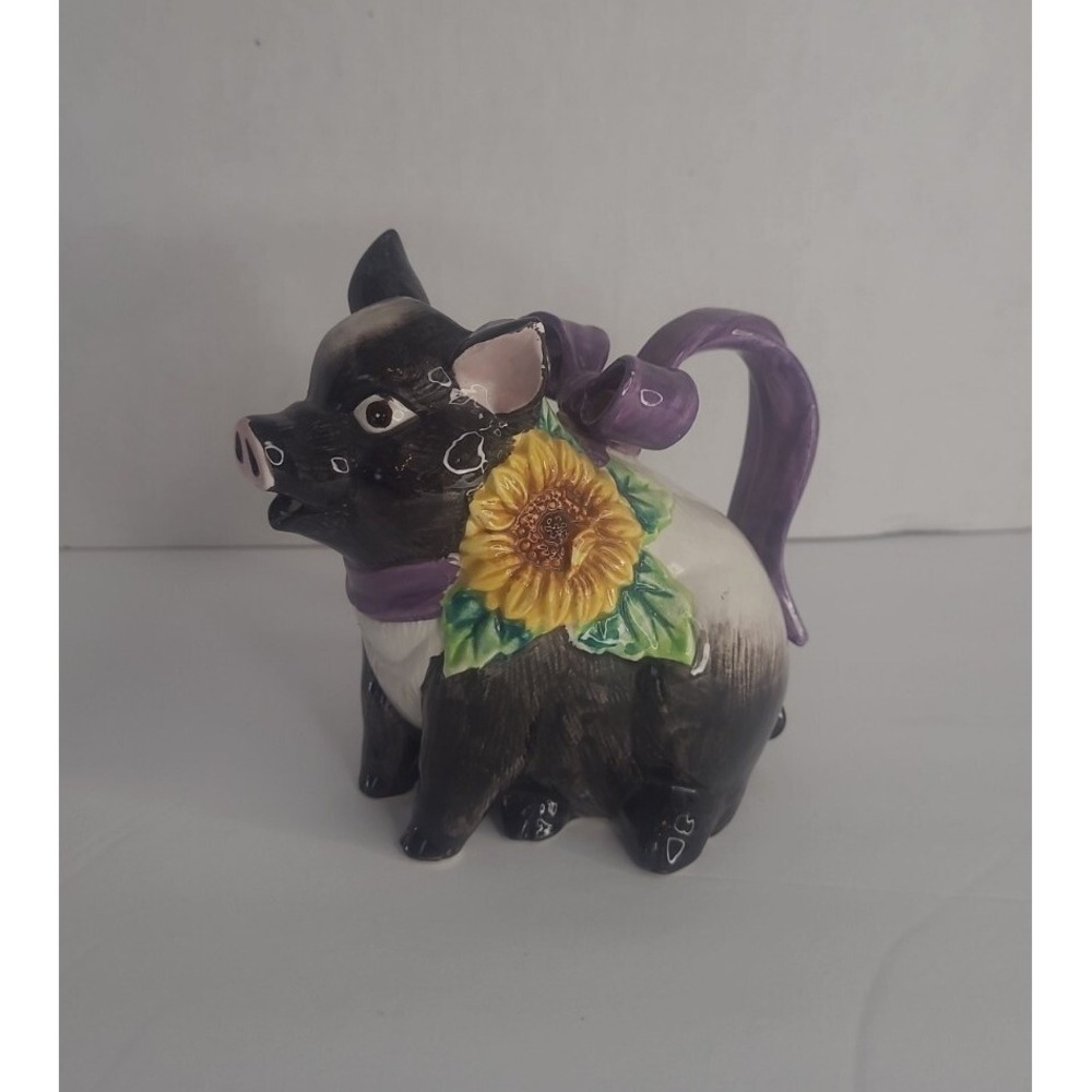 Fitz & Floyd Retired Hampshire Hog Creamer Only 1992
